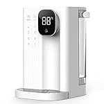 Instant Hot Water Dispenser, Hot Water Machine, Tea Coffee 2.8L Water Tank, 4-step Temperature Control, Safety Child Lock, Overheat Protection, Two Water Levels 200ML/350ML