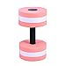 BESPORTBLE Wasser Hanteln Eva Aquatische Übung Dumbell Wasser Aerobic Übung Schaum Hanteln Pool Widerstand Wasser Fitness Ausrüstung für Gewicht Verlust Workout Rosa