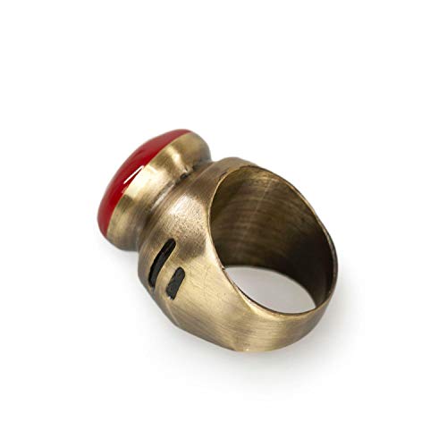 Star Wars Crimson Dawn Replica Signet Ring | Solid Metal and Enamel - Thumbnail 4