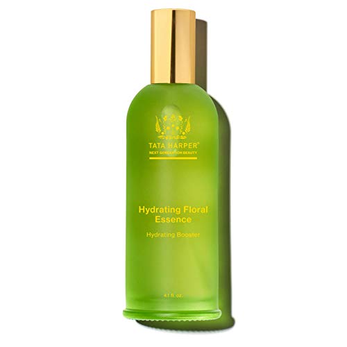 Tata Harper Hydrating Floral Essence, Hyaluronic Acid Face Mist, 100% Natural, Made Fresh in Vermont, 125ml