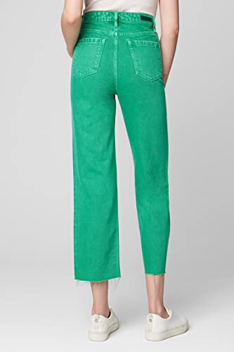 [BLANKNYC] Womens Straight Leg Five Pocket Green Colored Jeans, Stylish Pants & Designer Clothing2