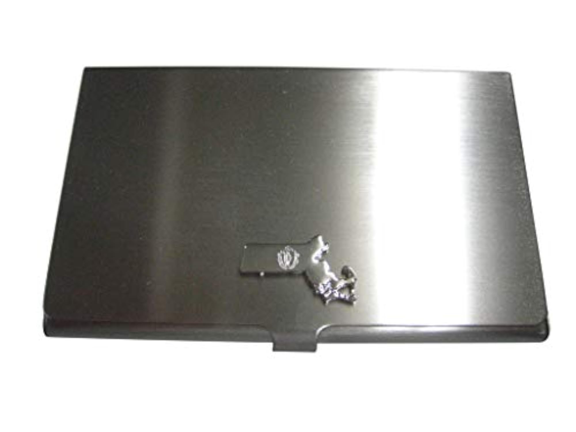 Massachusetts State Map Business Card Holder, State Pride