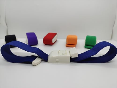 Image of 6-Pack Tourniquet Elastic, First Aid Quick Release Medical Sport Emergency Buckle Band(Multi Colors)