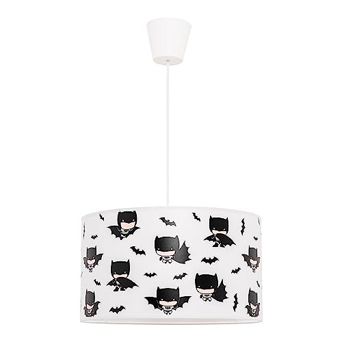 ERT GROUP Lámpara colgante para habitación infantil DC, diseño Batman 076, diámetro 35 cm