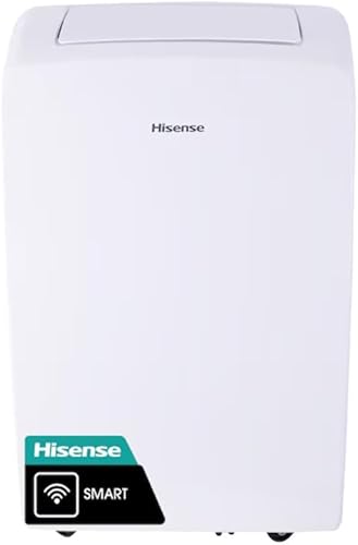 Miniatura 3 de Hisense Aire acondicionado portátil DOE de 7000 BTU (115 voltios) con ventilación y Wi-Fi con control remoto que enfría 500 pies cuadrados (renovado)