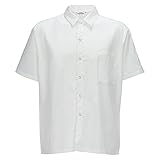 WINCO UNF-1WM Chef Shirt White, Medium