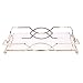 Produktbild Schmucktabletts Rectangle Dekorative Couchtisch Parfüm Wohnzimmer Küche Serviertablett Schöne Moderne elegante Gold-Messing für Hochzeit und Hause Dekoration ( Color : Gold , Size : 30.5x23.5x6cm )