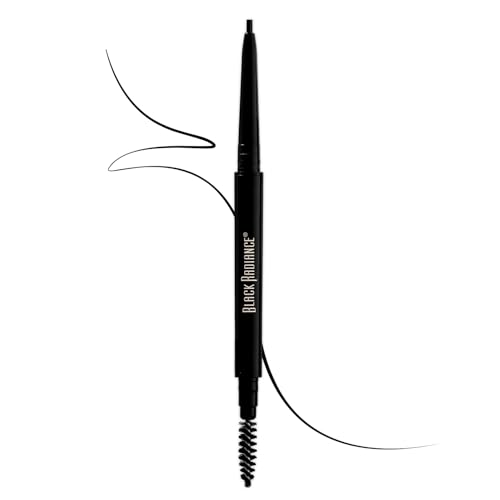 Black Radiance Precision Brow Sculptor, Black Suede, 0.06 Gram