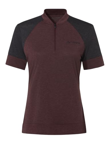 VAUDE Altissimo Q-Zip Hemd – Dark Oak – Gr. 44 – Ansicht 1