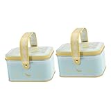 Étain : cette boîte à bonbons est pratique et décorative, est votre choix de rangement incontournable pour les festivals les fêtes, récipient à bonbons.