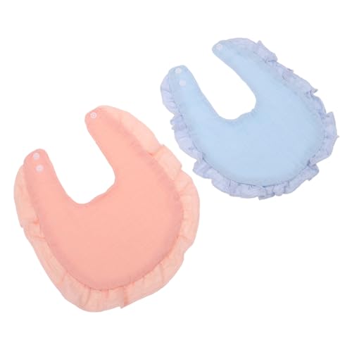 ULDIGI 2 Baberos Suaves Y Absorbentes Para La Dentición, Bandanas Protectoras Para La Baba Y Accesorios Para Comer.
