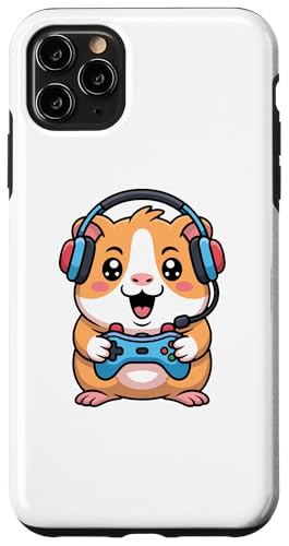 Guinea Pig Playing Video Game Rodents Gamers �X�}�z�P�[�X iPhone 11 Pro Max �p