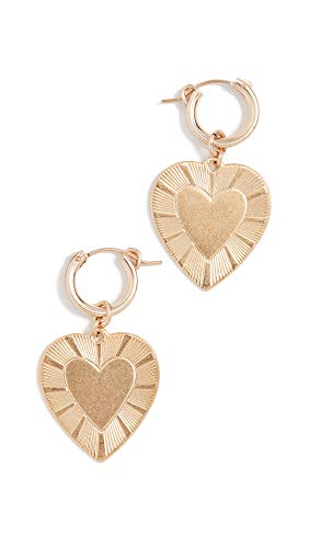 Brinker + Eliza Women's The Best Is Yet To Come Huggie Earrings
