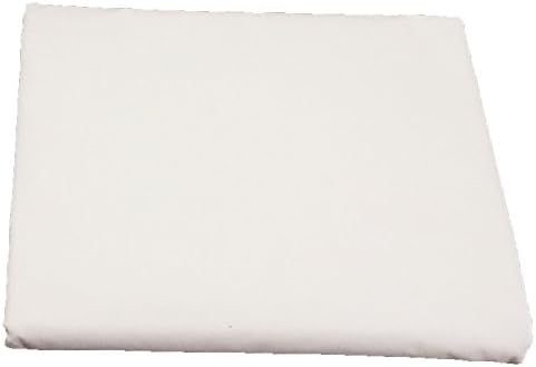 Pacific Linens 12 Pack-Flat Sheet - Draw Sheet (54x90), 200 TC, White, Elegant Poly-Cotton Blend, Premium Comfort and Style, Hotel Quality, Extremely Durable (Draw Sheet)
