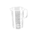 Produktbild 1x Schülke Messbecher, Maßbecher Messkanne Dosierhilfe, Skalierung, transparent, 50 ml