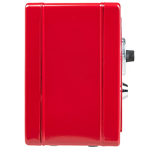 Idena 50035 - Spartresor, afmetingen 120 x 105 x 160 mm, kleur rood, 1 stuk - Image 4