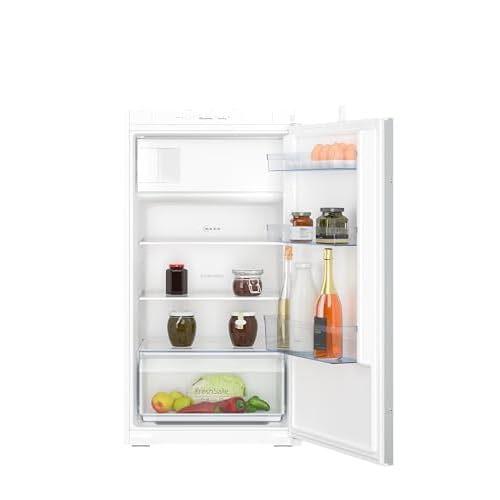 Neff KI2321SE0, N 30, Einbaukühlschrank mit Gefrierfach, 102,5x56 cm (HxB), Kühlen 132l, Gefrieren 15l, 35dB, LED Beleuchtung, Fresh Safe, Eco Air Flow, Schleppscharnier, Made in Germany