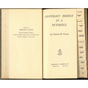 Hardcover Contract bridge in a nutshell Book