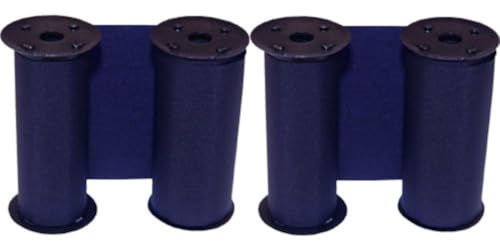 Cinta de reemplazo COMPUMATIC para Acroprint 125 y 150, tinta azul 2 pack miniatura 1