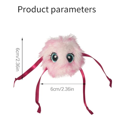 Pelota interactiva para gatos con sonido de peluche y sensor de movimiento para gatitos 3