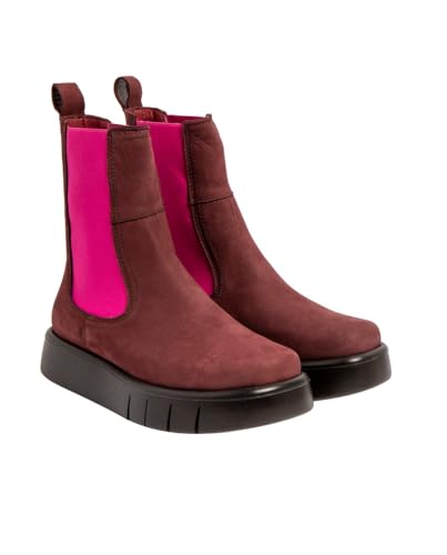 Art Para Mujer. 1134512WR003_008 Botines De Piel 1345 Malaga Burdeos (41), Plano, Ninguno, Casual - 3