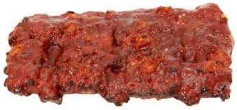 Advance Pierre Pork Rib Patty with Barbecue Sauce, 3.1 Ounce -- 52 per case.