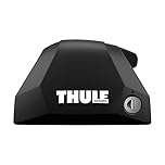 Thule Edge Flush Rail Piede Per Veicoli Confezione Da 4 Nero Black, One-Size