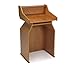 Lakeside Geneva Wood Veneer Finish Blonde Maitre D Stand, 25 5/8 x 46 inch Overall Size - 1 each.