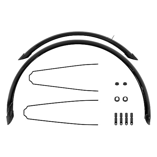Garde-boue noir taille unique pour garder vos vêtements propres en ville à vélo