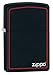Produktbild Zippo Original Feuerzeug Black Matte with Border & Logo
