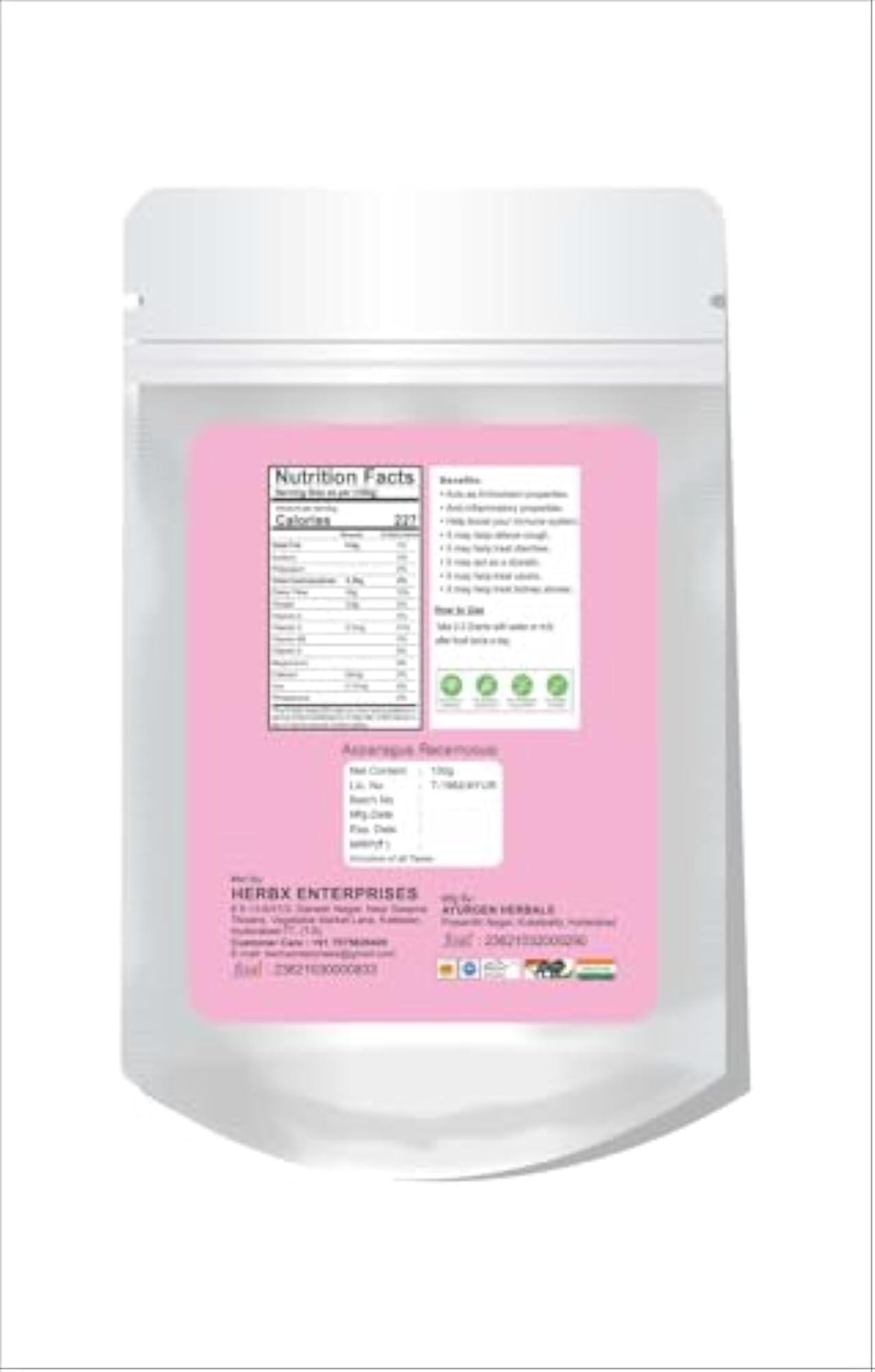 Shatavari Powder, 100 gm for Milk Production