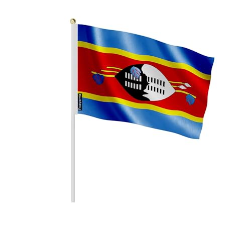 Drapeau l'Eswatini pour pavoiser facilement sans encombrement lot 100