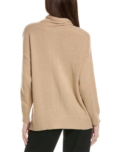 Anne Klein Women's Sweatshirt Mock Neck with D-String2