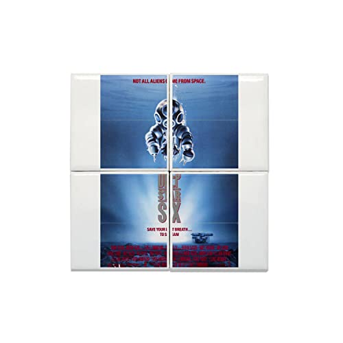 Carreaux céramique déco Deep Star Six affiche vintage finition premium 40x40cm