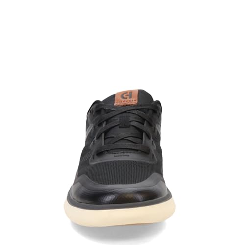 Cole Haan Cole Haan Men's Generation Zerogrand Txt Sneaker, Black/British Tan/Ivory, 13-M US