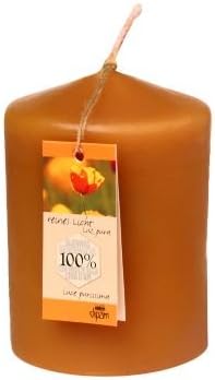 Beeswax Pillar Candle (6.8 x 9 cm, code: ST3)