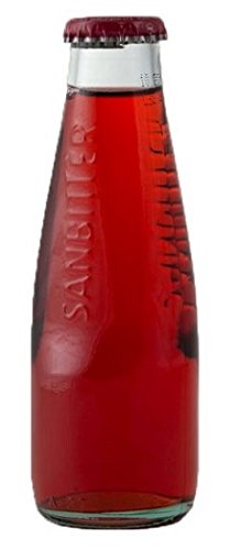 CARTON 40 SANBITTÈR ROUGE APÉRITIF SANS ALCOOL 100ml