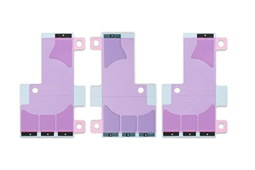 TTIMORE OEM Battery Adhesive for iPhone Xs - Double Sided Glue Strips Tape Sticker Replacement Part - Pack of 3