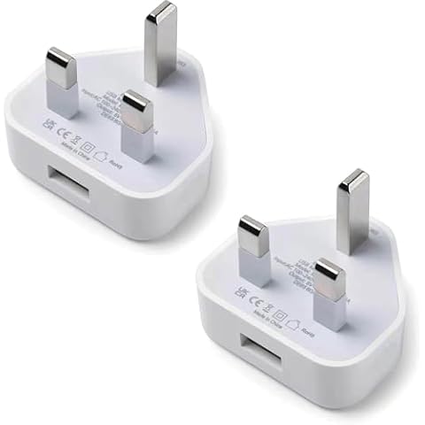 KamKorda USB Charger Plug 2 Pack Cover