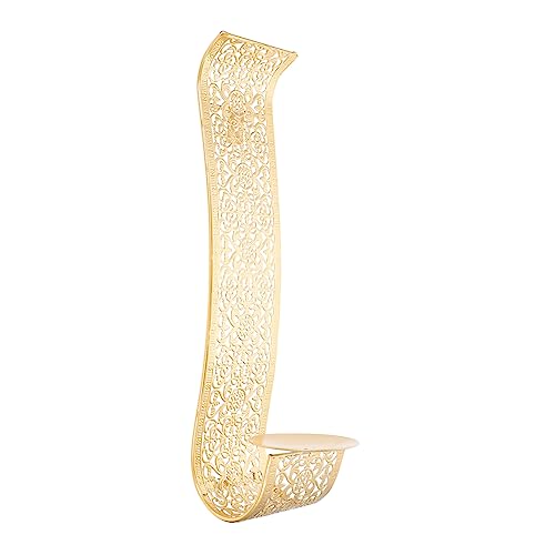 FUNOMOCYA Wall Sconces for Candles Metal Wall Candle Holder Artisanry Decorative Effects for Home Decor