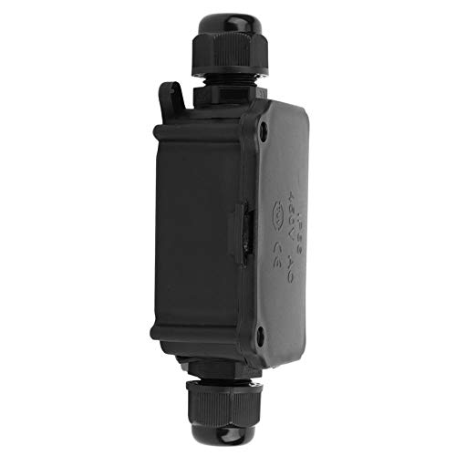 Junction Box, IP66 Black Distribution Cable Connector Case, Nylon Material, for Indoor and Outdoor Electrical, Communication, Firefighting, Petrochemical, etc.