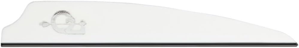 - Fusion X-II | 3" | 100pk | White High-Performance Arrow Fletching Vanes with Tri-Fusion Adhesion Technology for Target Archery