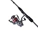 Abu Garcia 7' Max Elite Spinning Reel and Fishing Rod Combo, Size 3000 Reel, 10 Stainless Steel Ball Bearings, Carbon Matrix Drag System, 30 Ton Graphite Rod Blank