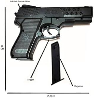 HOMEWRAP Air Soft Gun 2068 for Boys with Bullets Mouser Toy Gun with BB Bullets for Kids Fun, Police Role, Army Role, Birthday Gift Pistol Gunfor Kids Toys| Pack Long Range Toys Gun with 50 Bullets