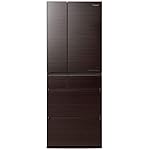 パナソニックの冷蔵庫・冷凍庫 NR-F556HPX-T [アルベロダークブラウン]