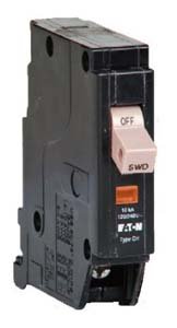 Cutler Hammer CHF115 1 pole 15A Plug-in 120vac breaker CHF115