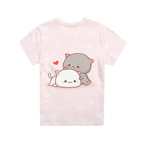 Image of WELLFLYHOM Kids Tshirts Girls Boys Short Sleeve Crewneck Tees Shirts Casual Sport Pullover Tops Size 3-16 Years