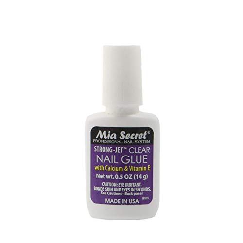 Mia Secret Nail Glue with Calcium & Vitamin E - Brush On #335
