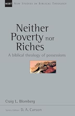 Neither Poverty nor Riches: A Biblical Theology of Possessions (Volume 7) (New Studies in Biblical Theology)