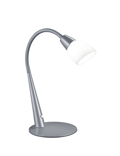 Preisvergleich Produktbild Trio Leuchten LED-TOUCH-Tischleuchte DENIRO in titanfarbig 528610187